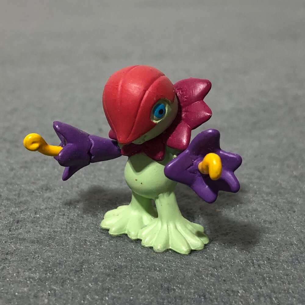 2001 Digimon Digital Monsters 1" Floramon Mini Figure H-T Bandai